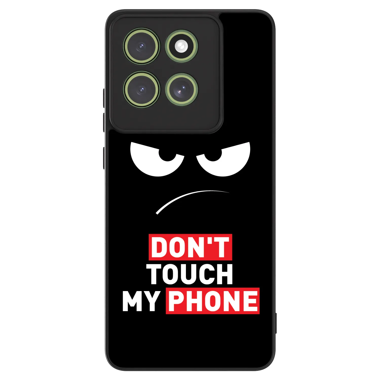 ULTIMATE CASE pro Motorola Moto G86 5G - Angry Eyes - Transparent