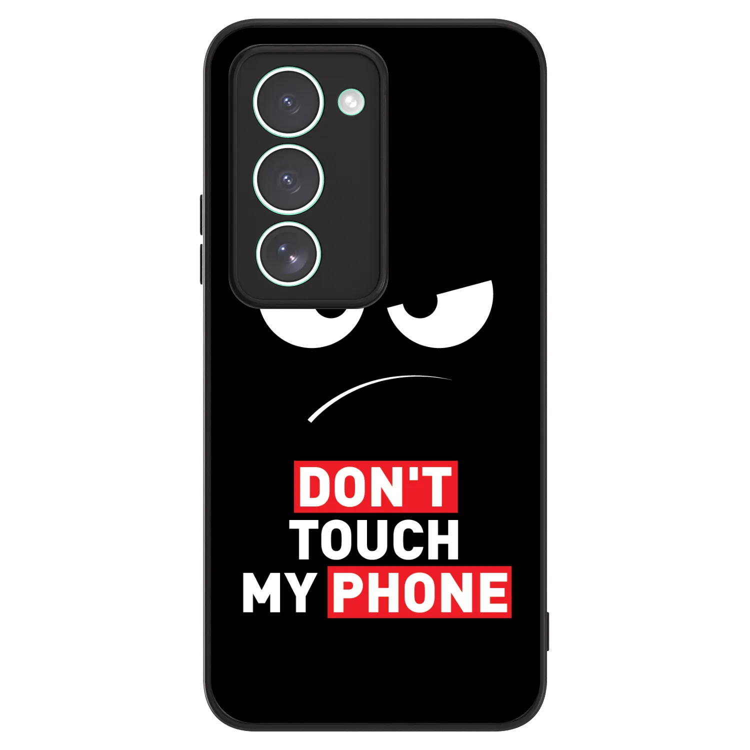 ULTIMATE CASE pro Xiaomi Redmi 15 5G - Angry Eyes - Transparent