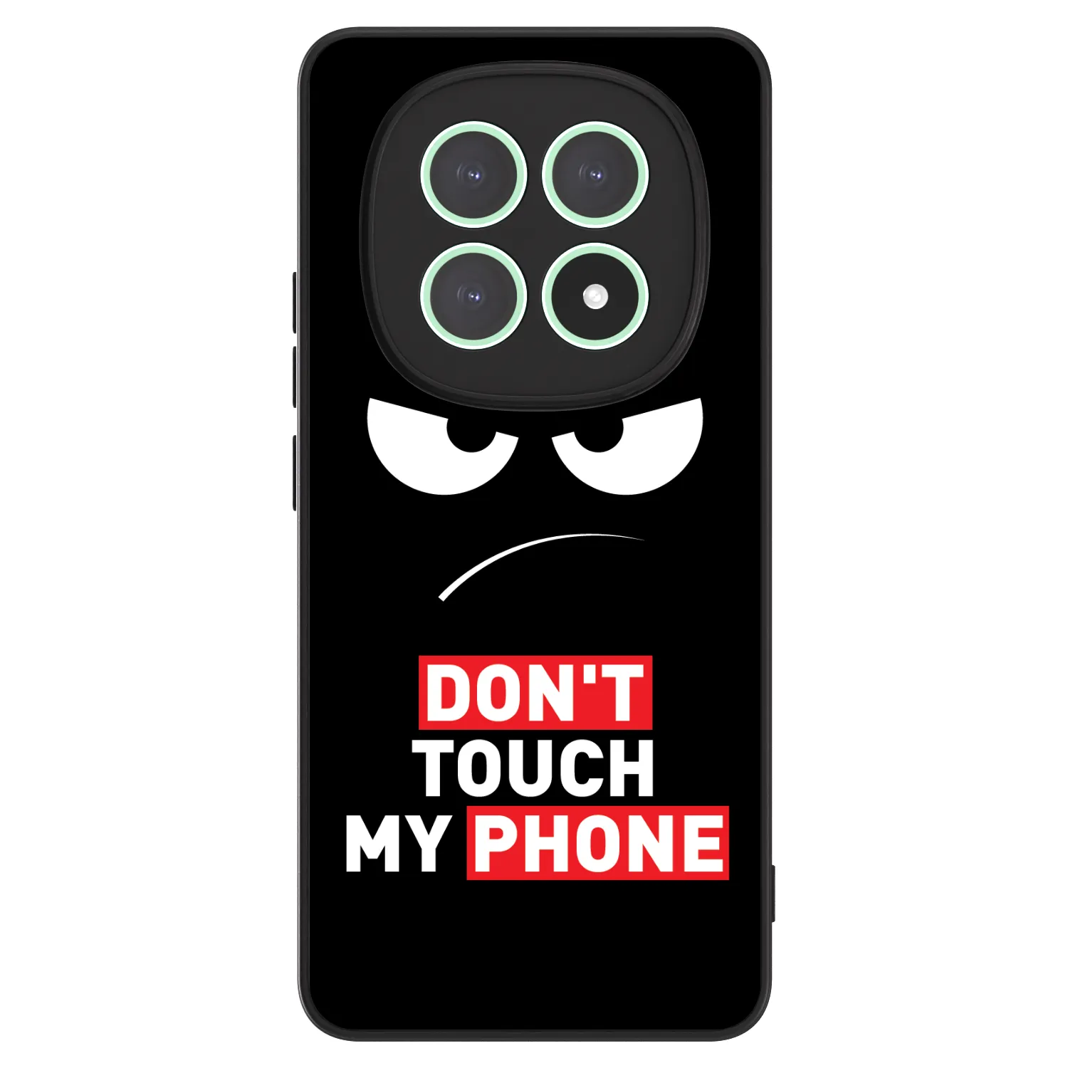 Picasee ULTIMATE CASE pro Xiaomi Redmi Note 15 - Angry Eyes - Transparent