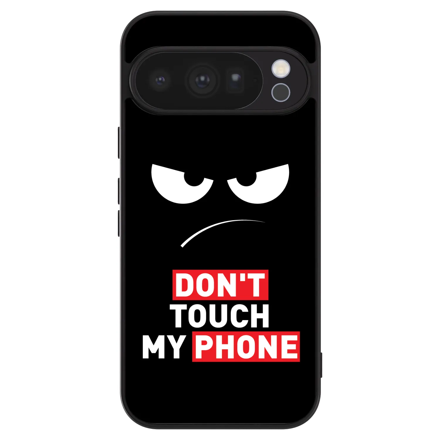 Picasee ULTIMATE CASE pro Google Pixel 10 Pro - Angry Eyes - Transparent