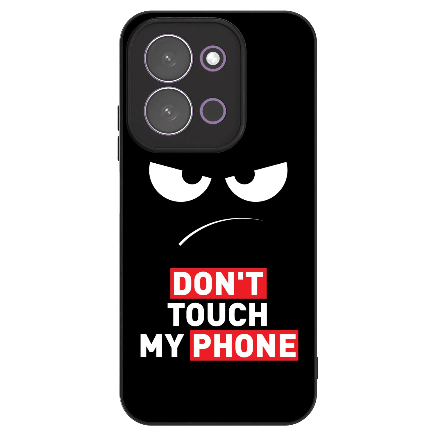 Picasee ULTIMATE CASE pro Xiaomi Redmi 15C 5G - Angry Eyes - Transparent