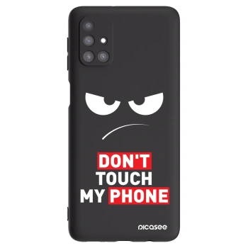 Obal pre Samsung Galaxy M31s - Angry Eyes - Transparent
