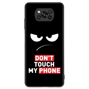 Obal pre Xiaomi Poco X3 - Angry Eyes - Transparent