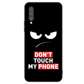 Obal pre Samsung Galaxy A50 A505F - Angry Eyes - Transparent