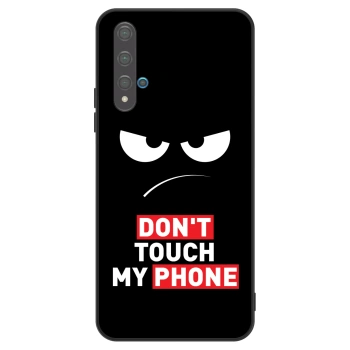 Obal pre Huawei Nova 5T - Angry Eyes - Transparent