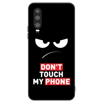 Obal pre Huawei P30 - Angry Eyes - Transparent