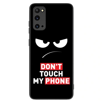 Obal pre Samsung Galaxy S20 G980F - Angry Eyes - Transparent