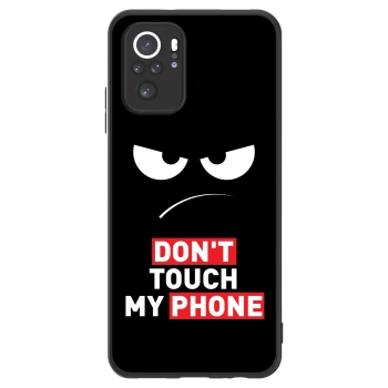 Obal pre Xiaomi Redmi Note 10 - Angry Eyes - Transparent