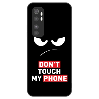 Obal pre Xiaomi Mi Note 10 Lite - Angry Eyes - Transparent