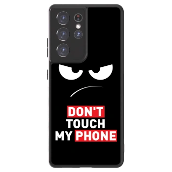 Obal pre Samsung Galaxy S21 Ultra 5G G998B - Angry Eyes - Transparent
