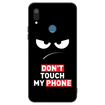 Obal pre Huawei Y7 2019 - Angry Eyes - Transparent