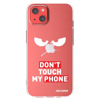 Picasee silikónový prehľadný obal pre Apple iPhone 13 - Angry Eyes - Transparent