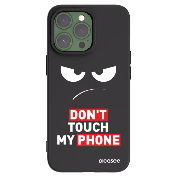 Picasee silikónový čierny obal pre Apple iPhone 13 Pro - Angry Eyes - Transparent