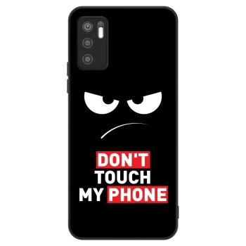 Obal pre Xiaomi Redmi Note 10 5G - Angry Eyes - Transparent