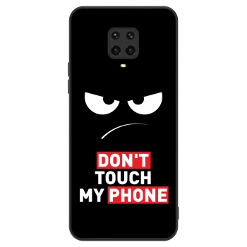 Obal pre Xiaomi Redmi Note 9S - Angry Eyes - Transparent