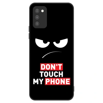 Obal pre Samsung Galaxy A02s A025G - Angry Eyes - Transparent