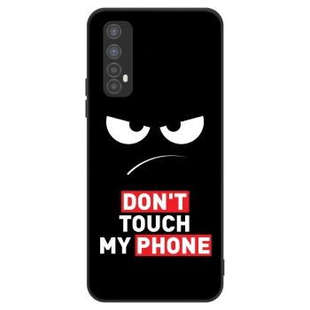 Obal pre Realme 7 - Angry Eyes - Transparent