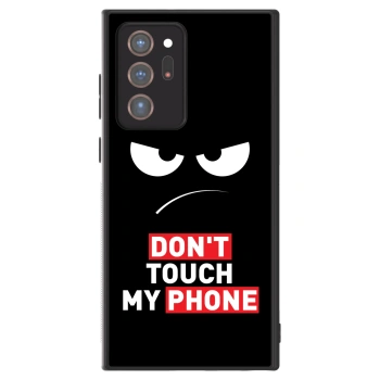 Obal pre Samsung Galaxy Note 20 Ultra - Angry Eyes - Transparent