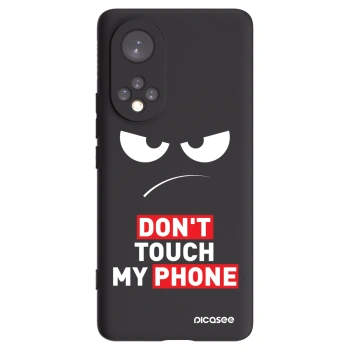 Picasee silikónový čierny obal pre Huawei Nova 9 - Angry Eyes - Transparent