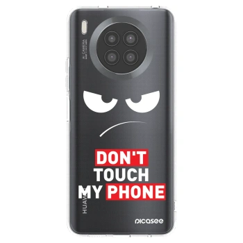 Picasee silikónový prehľadný obal pre Huawei Nova 8i - Angry Eyes - Transparent