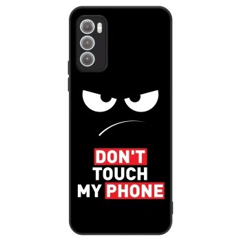 Obal pre Motorola Moto G60 - Angry Eyes - Transparent