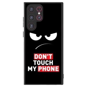 Picasee ULTIMATE CASE pro Samsung Galaxy S22 Ultra 5G - Angry Eyes - Transparent