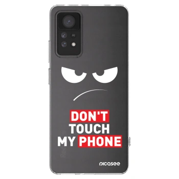 Picasee silikónový prehľadný obal pre Xiaomi Redmi Note 11 Pro 5G - Angry Eyes - Transparent