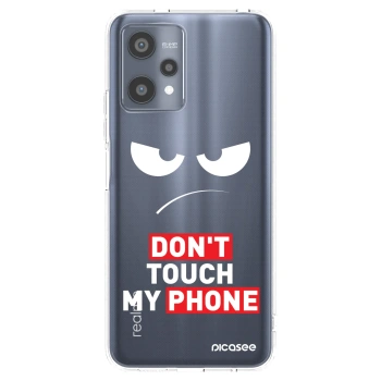 Picasee silikónový prehľadný obal pre Realme 9 Pro 5G - Angry Eyes - Transparent