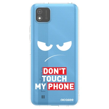 Picasee silikónový prehľadný obal pre Realme C11 (2021) - Angry Eyes - Transparent
