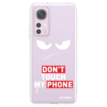 Picasee silikónový prehľadný obal pre Xiaomi 12 - Angry Eyes - Transparent