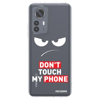 Picasee silikónový prehľadný obal pre Xiaomi 12 Pro - Angry Eyes - Transparent