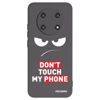 Picasee silikónový čierny obal pre Honor Magic4 Lite 5G - Angry Eyes - Transparent