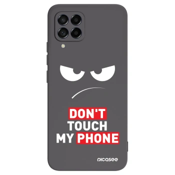 Obal pre Samsung Galaxy M53 5G - Angry Eyes - Transparent