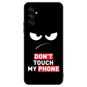 Obal pre Samsung Galaxy M13 M135F - Angry Eyes - Transparent