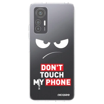 Picasee silikónový prehľadný obal pre Xiaomi 12 Lite - Angry Eyes - Transparent