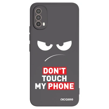 Obal pre Motorola Moto E40 - Angry Eyes - Transparent