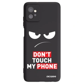 Obal pre Motorola Moto G32 - Angry Eyes - Transparent