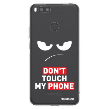 Picasee silikónový prehľadný obal pre Xiaomi Redmi A1 - Angry Eyes - Transparent