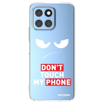 Picasee silikónový prehľadný obal pre Honor X6 - Angry Eyes - Transparent