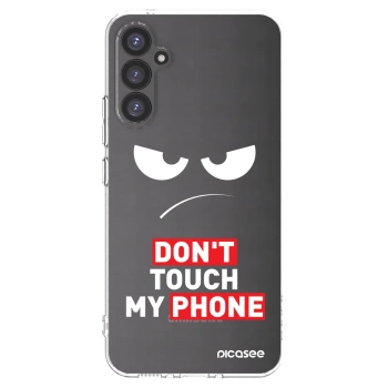 Picasee silikónový prehľadný obal pre Samsung Galaxy A34 5G A346B - Angry Eyes - Transparent