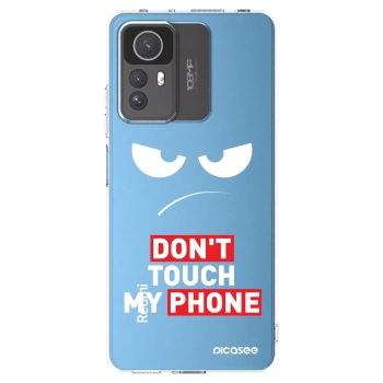 Picasee silikónový prehľadný obal pre Xiaomi Redmi Note 12S - Angry Eyes - Transparent