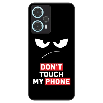 Obal pre Xiaomi Poco F5 - Angry Eyes - Transparent
