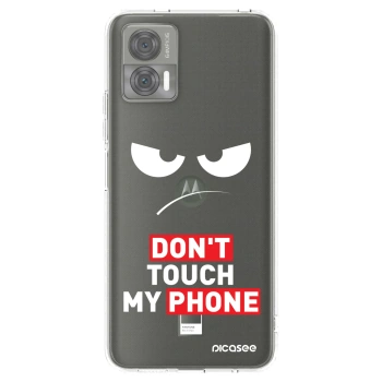 Picasee silikónový prehľadný obal pre Motorola Edge 30 Neo - Angry Eyes - Transparent