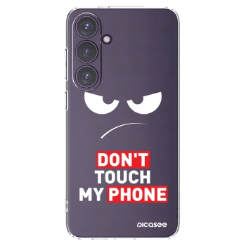 Picasee silikónový prehľadný obal pre Samsung Galaxy S24+ S926B 5G - Angry Eyes - Transparent
