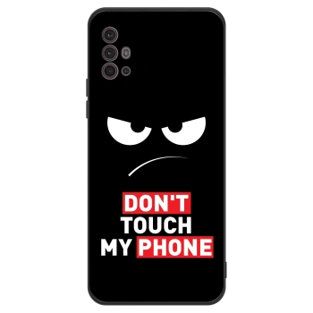 Obal pre Motorola Moto G30 - Angry Eyes - Transparent