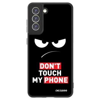 Picasee ULTIMATE CASE PowerShare pro Samsung Galaxy S21 FE 5G - Angry Eyes - Transparent