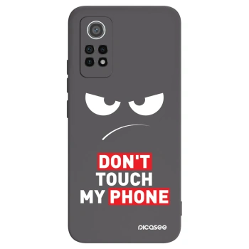 Picasee silikónový čierny obal pre Xiaomi Redmi Note 12 Pro 4G - Angry Eyes - Transparent