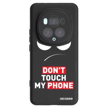 Picasee silikónový čierny obal pre Honor Magic6 Pro - Angry Eyes - Transparent