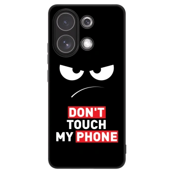 Obal pre Xiaomi Redmi Note 13 4G - Angry Eyes - Transparent