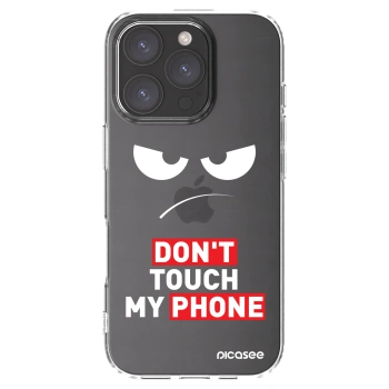 Picasee silikónový prehľadný obal pre Apple iPhone 16 Pro - Angry Eyes - Transparent